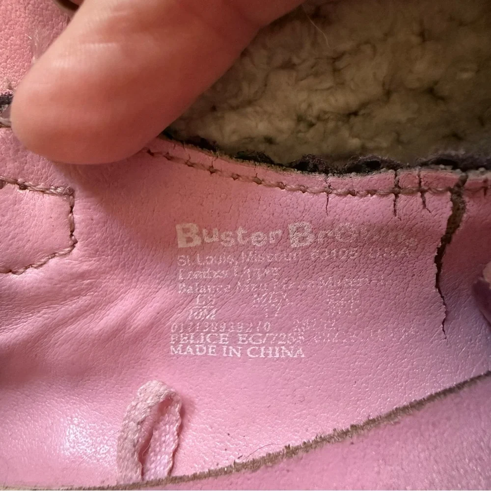 Buster Brown Girls Plum Suede Mary Jane Shoes‎ with Toe Zone 10M Fall Classic